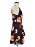 BCX 100% Polyester Floral Burgundy Cocktail Dress Size 7 - photo 4