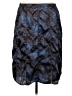 Jaclyn Smith 100% Polyester Paisley Blue Formal Skirt Size L - photo 2