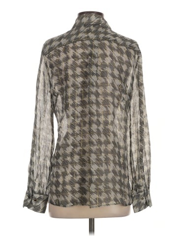 Etcetera Long Sleeve Silk Top (view 2)