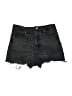 Old Navy Hearts Black Denim Shorts Size 12 - photo 1