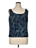 Alex Evenings Blue Sleeveless Top Size 1X - photo 1