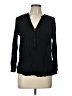 Zara Basic Black Long Sleeve Blouse Size L - photo 1