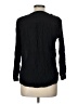 Zara Basic Black Long Sleeve Blouse Size L - photo 2