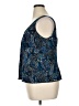 Alex Evenings Blue Sleeveless Top Size 1X - photo 5