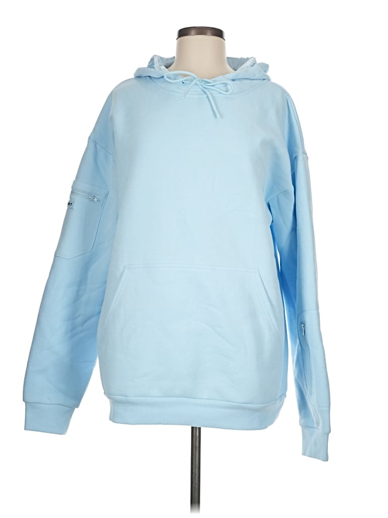 Pre-owned Comfrt Pullover Hoodie In Blue