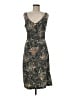 BCBGMAXAZRIA Print Gray Cocktail Dress Size M - photo 1