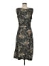 BCBGMAXAZRIA Print Gray Cocktail Dress Size M - photo 2
