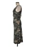 BCBGMAXAZRIA Print Gray Cocktail Dress Size M - photo 5