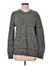 Hurley 100% Cotton Tweed Gray Pullover Sweater Size S - photo 1