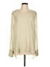 Topshop 100% Polyester Ivory Long Sleeve Blouse Size 12 - photo 1