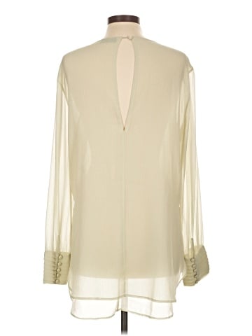 Topshop Long Sleeve Blouse (view 2)