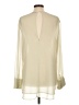 Topshop 100% Polyester Ivory Long Sleeve Blouse Size 12 - photo 2