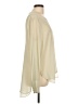 Topshop 100% Polyester Ivory Long Sleeve Blouse Size 12 - photo 4