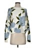 CeCe Floral Blue Pullover Sweater Size S - photo 1