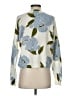 CeCe Floral Blue Pullover Sweater Size S - photo 2