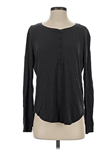 Michael Stars Long Sleeve Henley (view 1)