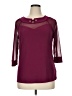 Atelier Burgundy 3/4 Sleeve Top Size XL - photo 1