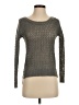Love Change 100% Acrylic Metallic Gray Pullover Sweater Size S - photo 1