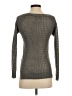 Love Change 100% Acrylic Metallic Gray Pullover Sweater Size S - photo 2