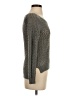 Love Change 100% Acrylic Metallic Gray Pullover Sweater Size S - photo 4