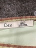 Dex Stripes Tan Casual Dress Size S - photo 7