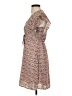 Monteau 100% Polyester Paisley Tan Casual Dress Size XS - photo 5
