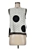 Weston Silver Sleeveless Blouse Size M - photo 1