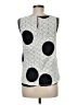 Weston Silver Sleeveless Blouse Size M - photo 2