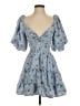 Altar'd State 100% Polyester Blue Cocktail Dress Size S - photo 1