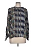 Nicola 100% Polyester Gray Long Sleeve Blouse Size 12 - photo 1