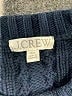 J.Crew 100% Cotton Chevron-herringbone Blue Pullover Sweater Size XXL - photo 7
