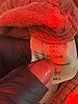 By Anthropologie 100% Cotton Orange Jacket Size L - photo 7