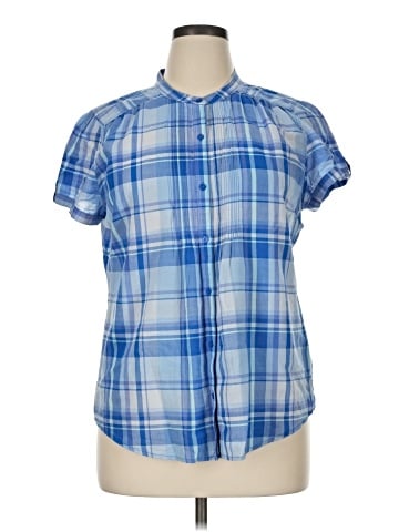 St. John's Bay Short Sleeve Blouse (view 1)