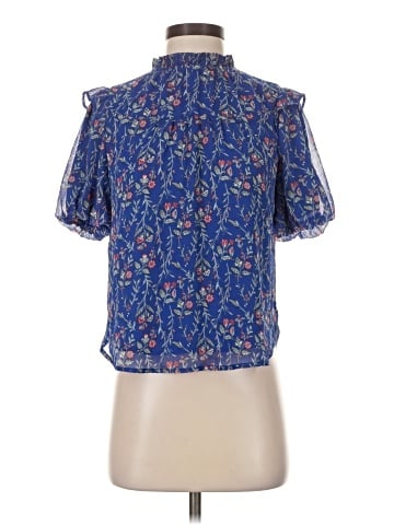 Ann Taylor LOFT Short Sleeve Blouse (view 1)