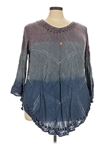 GreaterGood 3/4 Sleeve Blouse (view 1)