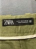 Zara Solid Green Khaki Shorts Size S - photo 3