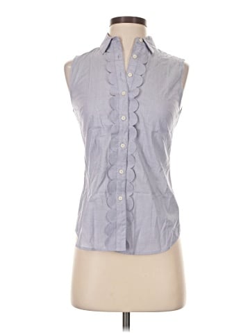 Banana Republic Sleeveless Button-Down Shirt (view 1)
