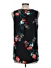 Apt. 9 100% Polyester Black Sleeveless Blouse Size M - photo 2