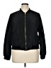 New Look 100% Polyester Solid Black Jacket Size XL - photo 1