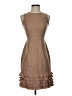 J.Crew 100% Wool Brown Cocktail Dress Size 00 (petite) - photo 1