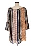 Elan 100% Rayon Brown 3/4 Sleeve Blouse One size - photo 2