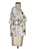 Lush 100% Polyester White Sleeveless Blouse Size S - photo 4