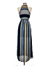 Monteau 100% Polyester Stripes Blue Casual Dress Size S - photo 2