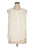 Merona 100% Polyester Ivory Sleeveless Blouse Size XL - photo 1