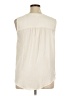 Merona 100% Polyester Ivory Sleeveless Blouse Size XL - photo 2