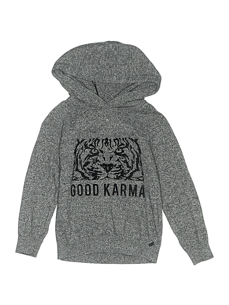 Click to view more detailed imagery on our partner's website Pre-owned Ikks Kids' Pullover Hoodie In Gray