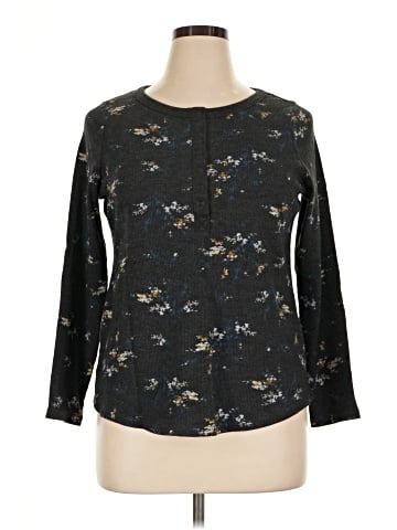 Terra & Sky Long Sleeve Henley (view 1)