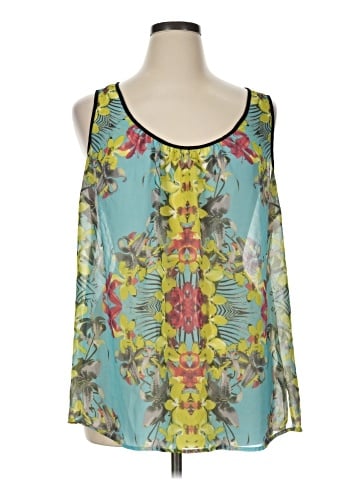 a.n.a. A New Approach Sleeveless Blouse (view 1)