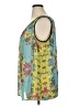 a.n.a. A New Approach 100% Polyester Teal Sleeveless Blouse Size 1X - photo 5