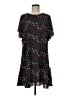 CAbi 100% Polyester Print Black Casual Dress Size M - photo 1